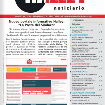 Pubblica Amministrazione Notiziario Halley marzo 2019